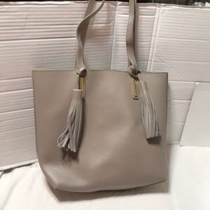 New! Joy and Iman leather tote